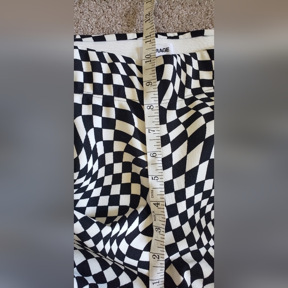 Garage women's psychedelic high waisted flare leggings pants xs - Picture 6 of 8